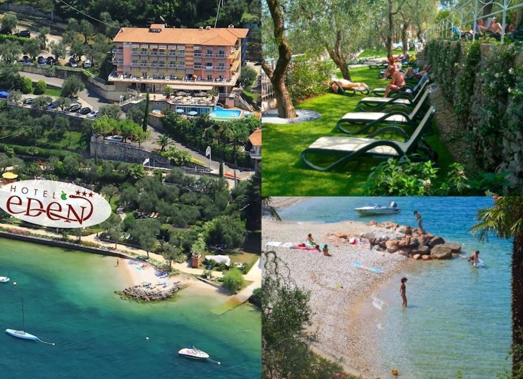 Hotel Eden 브렌조네 술 가르다 외부 사진